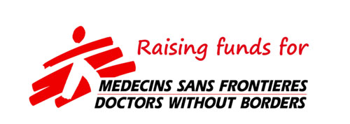 Raising funds for Medecins Sans Frontiers